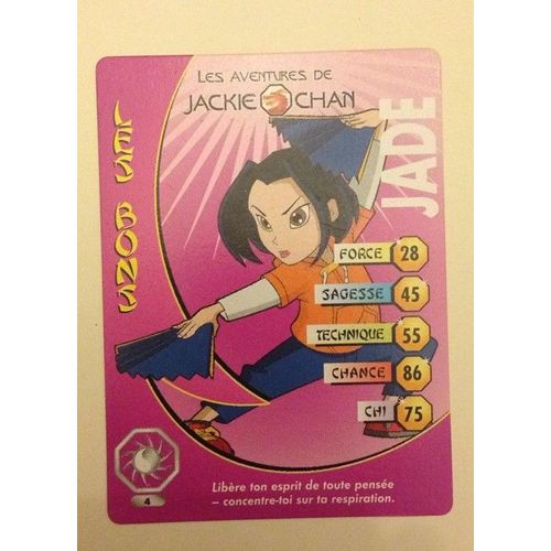 Carte Jackie Chan 4 - Jade 2004
