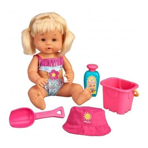 Poupon Avec Accessoires Nenuco Summer Famosa (35 Cm)