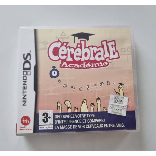 Jeu Vidéo Nitendo Ds Cérébrale Académie Big Brain Avec Notice