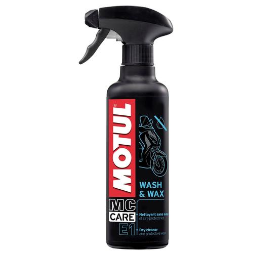 Shampooing Motul E1 Wash & Wax Pulverisateur 400ml