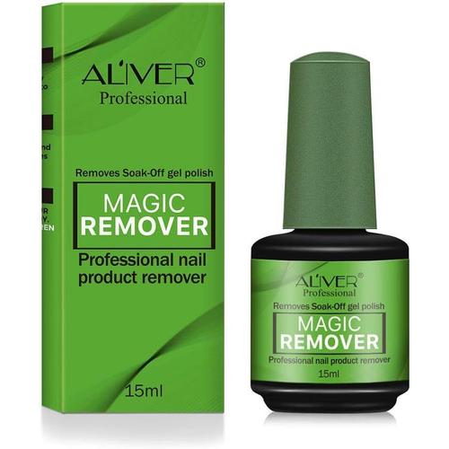 Dissolvant Vernis Semi Permanent, Gel Nail Polish Remover, 3-5 Minutes Facilement Et Rapidement Dissolvant De Vernis À Ongles, Facilement Et Rapidement N'abîme Pas Vos Ongles 