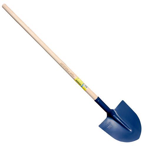Pelle à terre, pelle ronde, fortification 31 cm emmanchée 1,10 m , pour le maçon et le BTP