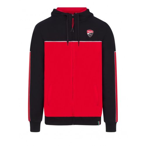 Sweat A Capuche Zip Ducati Corse Yoke Officiel Motogp