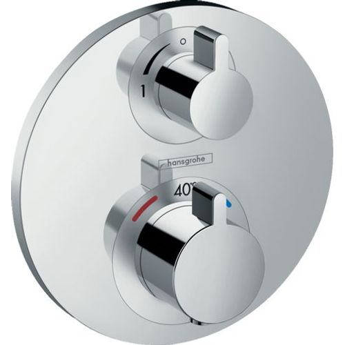 Afaire Hansgrohe -Set de finition pour mitigeur thermostatique S encastré avec robinet d'arrêt