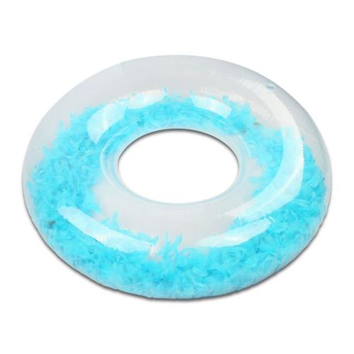 Bouée Gonflable Donut Flotteur Sécurité Piscine Plage Donuts Pour Enfant Sécurité Piscine Plage Bouée Gonflable Bleu