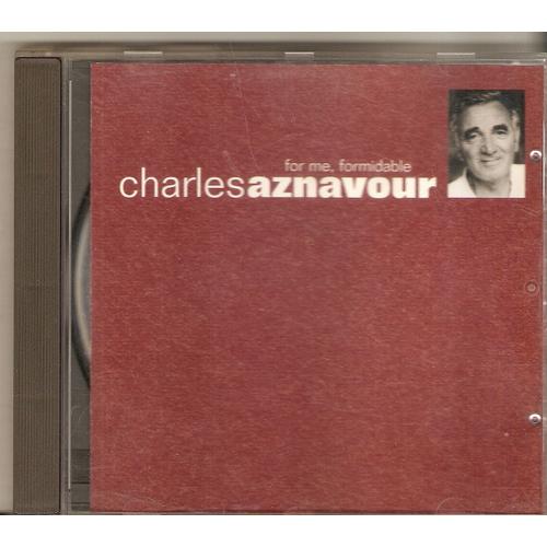 Charles Aznavour For Me, Formidable