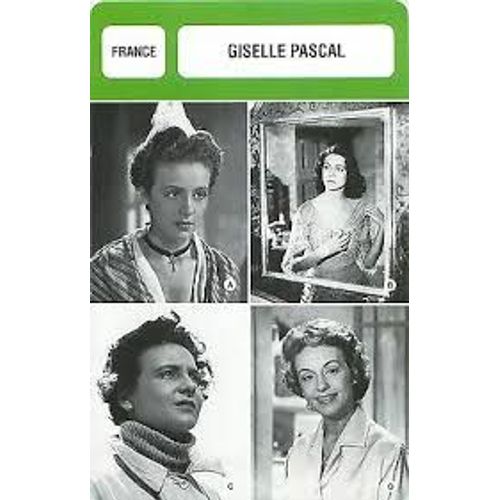 Fiche Monsieur Cinema Giselle Pascal