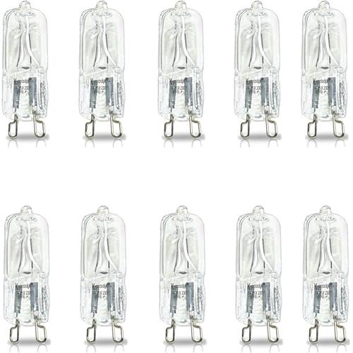 10 Pack 10 Pack Ampoule De Four G9 40w 230v Ampoule Halogène Résistant À Chaleur De 500°C Micro-Ondes Lampes Ampoules À Broche Vapeur G9 (10