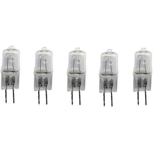 10w 10w 5 Pièces Ampoule Halogene G4 Ampoules Halogènes G4 220v 10w 20w 35w 50w Capsule Transparente Variable Ampoule Halogène G4 Blanc