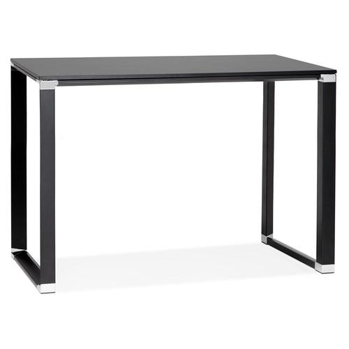 Table Haute / Bureau Haut 'xline High Table' En Bois Noir - 140x70 Cm