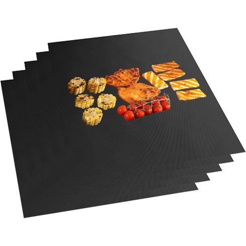 Un Un Tapis de gril extérieur, tapis sous le gril pour griller | Tapis de barbecue réutilisable pour l'extérieur | Tapis de gril