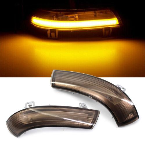 Rétroviseur De Voiture Avec Clignotant Led Ambre, 2 Pièces, Pour Vw Golf 5 Jetta Gti Mk5 Passat B5.5 B6 3bg 3c Pour Skoda Superb B5