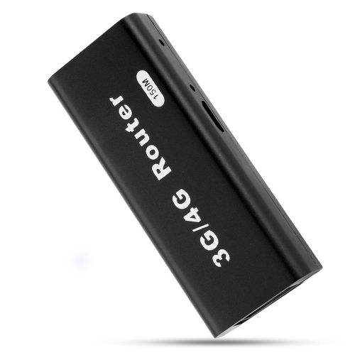Mini routeur WiFi 3G/4G RJ45 USB sans fil portable, 2412-2483MHz, interface externe avec câble USB