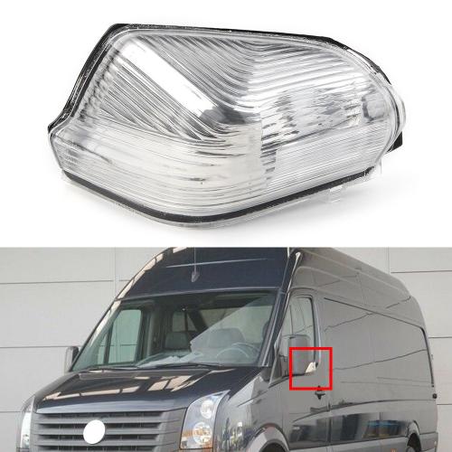 Couvercle De Clignotant De Rétroviseur De Voiture 1x, Pour Volkswagen Crafter I Et Mercedes Sprinter 2006 ¿ 2018, Sans Ampoule