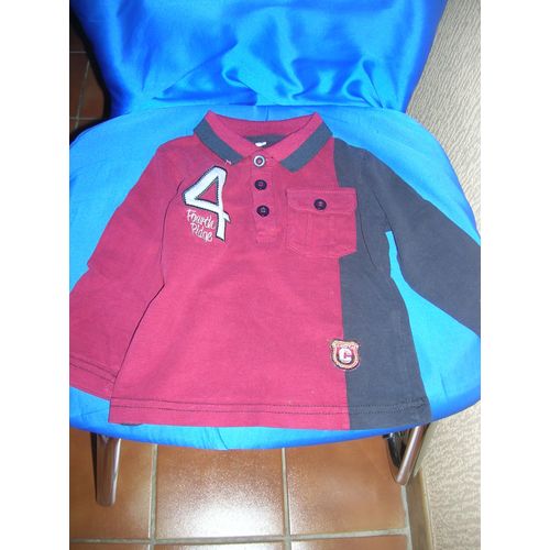 Polo Manches Longues 24 Mois