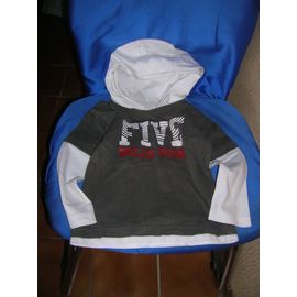 Sweat À Capuche Manches Longues Five Miles 2 Ans