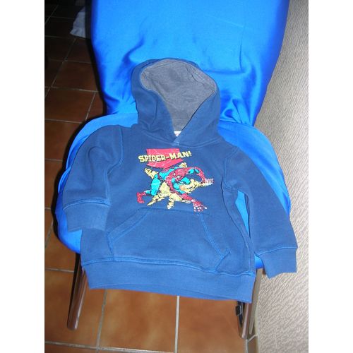 Sweat À Capuche Marvel Spider-Man 2 Ans