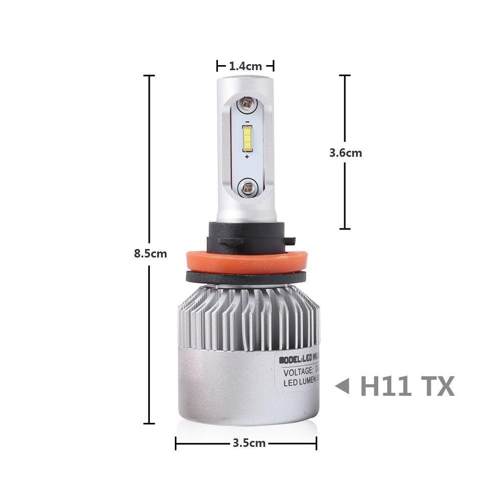 Mini Ampoules Led Sunshine Pour Voiture, Lampes Antibrouilla... - 4