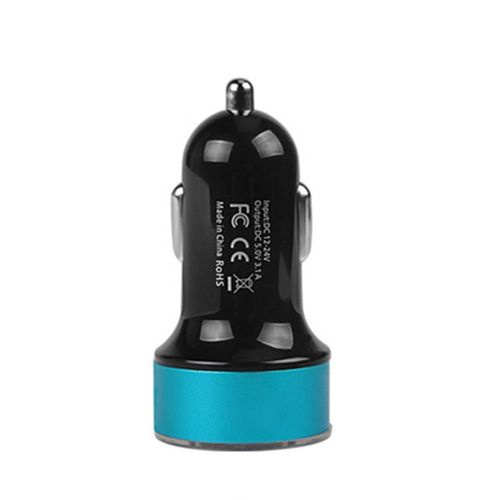 Chargeur De Voiture Multifonctions Qc 3.0, Double Usb, Affichage Led, Moniteur De Voltmètre, Allume-Cigare, Adaptateur