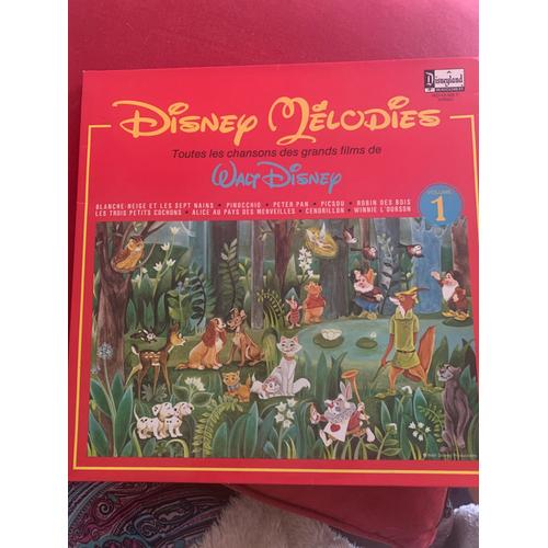 Disney Melodies Toutes Les Chansons Des Grands Films De Walt Disney