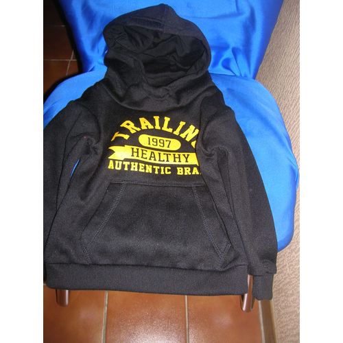 Sweat À Capuche Manches Longues 2 Ans