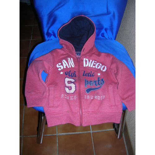 Sweat À Capuche Kiabi 24 Mois