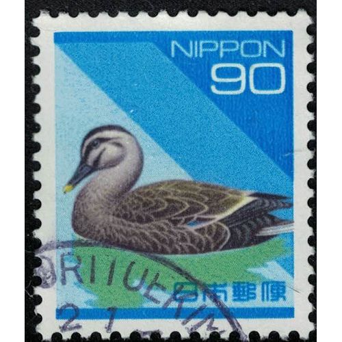 Japon 1994 Oblitéré Used Animal Anas Zonorhyncha Canard De Chine Su