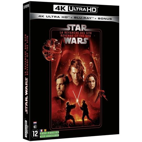 Star Wars, Épisode Iii : La Revanche Des Sith 4k Uhd + Blu Ray + Bonus [Blu-Ray]