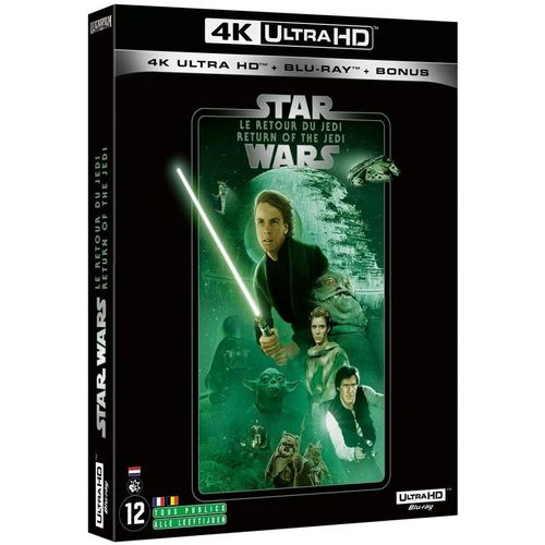 Star Wars, Épisode Vi : Le Retour Du Jedi Coffret 4k + Blu Ray + Bonus [Blu-Ray]