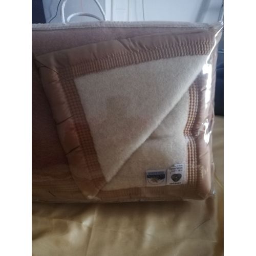 Couverture Bicolore Laine
