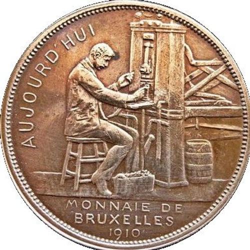 Piece Monnaie De Bruxelles "Jadis" Belgique - 1910