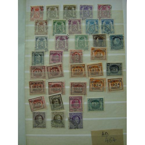 Ad 464 // Lot Timbres Oblitérés Belgique Preo & Divers Années 1922 À 35