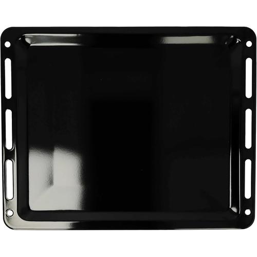 Noir Plaque De Four Compatible Avec Neff Four - 45,5 X 36,1 X 2 Cm, Anti-Adhésif, Émaillée, Noir