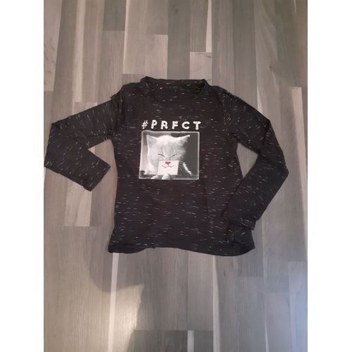 T-Shirt Noir 10 Ans C&a