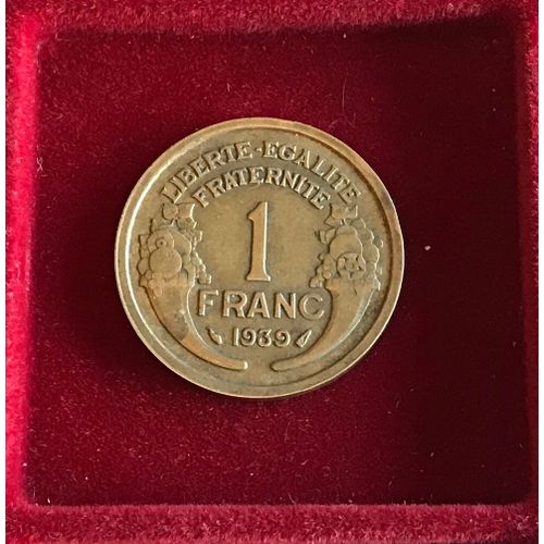 1 Franc - Morlon - 1939