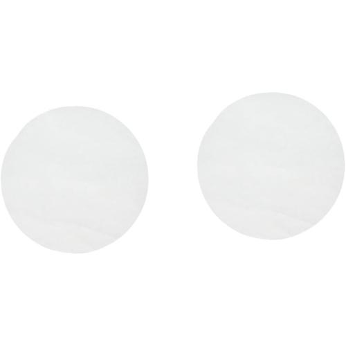 Blanc 100 Pièces Parchemin Cercles De Papier Sulfurisé Cercle De Moules À Gateaux Papier Cuisson Rond Bloc-Notes Barbecue Blanche