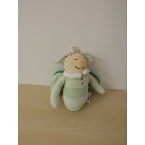 Doudou Papillon Abeille Verte Dpam