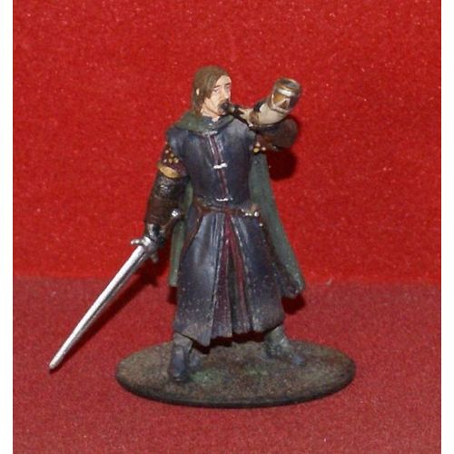 Figurine Seigneur Des Anneaux N 6 Boromir Avec Son Fascicule