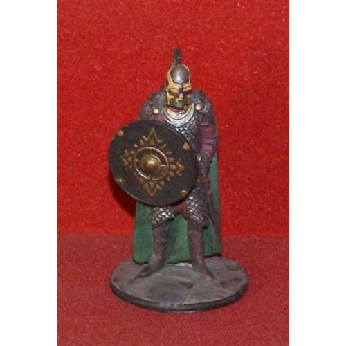 Figurine Seigneur Des Anneaux N 9 Le Soldat Du Rohan Avec Son Fascicule