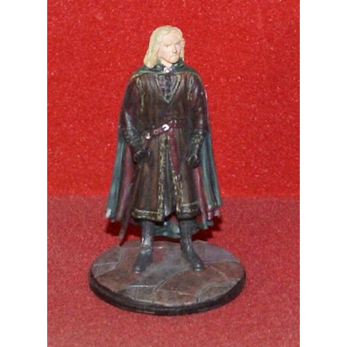 Figurine Seigneur Des Anneaux N 13 Le Roi Theoden Avec Son Fascicule