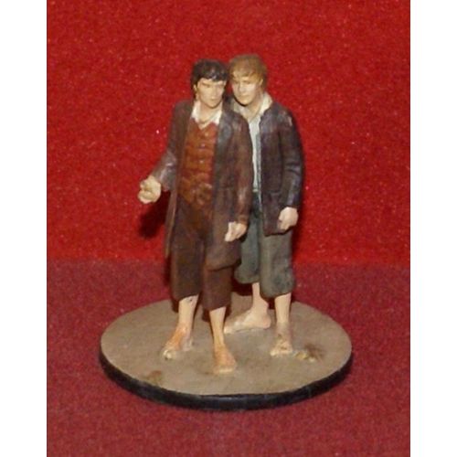 Figurine Seigneur Des Anneaux N 21 Frodon Et Sam Avec Son Fascicule