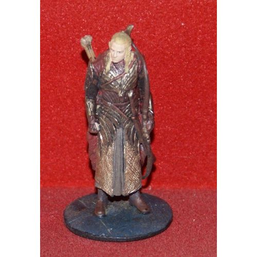 Figurine Seigneur Des Anneaux N 31 Haldir Avec Son Fascicule