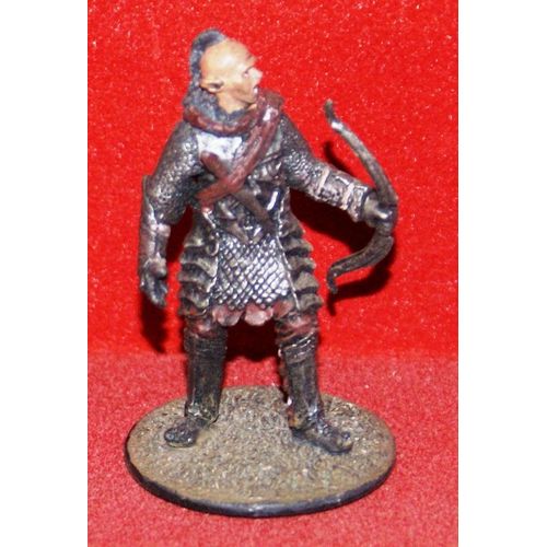 Figurine Seigneur Des Anneaux N 50 Archer Orc Avec Son Fascicule