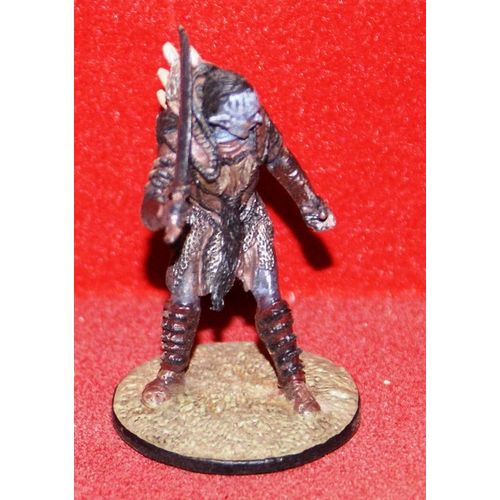 Figurine Seigneur Des Anneaux N 62 Orc Eclaireur Avec Son Fascicule