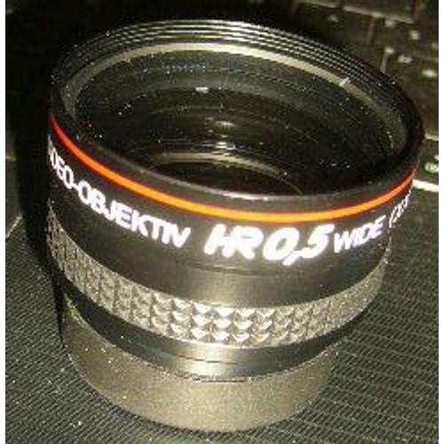 Objectifs Hama vidéo-objectif HR 0,5 www et wide XXIV 47x35mm