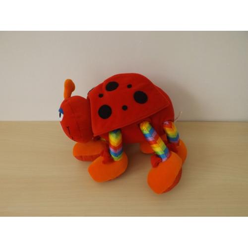 Peluche Coccinelle Rouge Arc En Ciel Rainbow Vulli