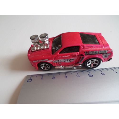 Dragster Mustang Rose 2 Turbos-Hot Wheels