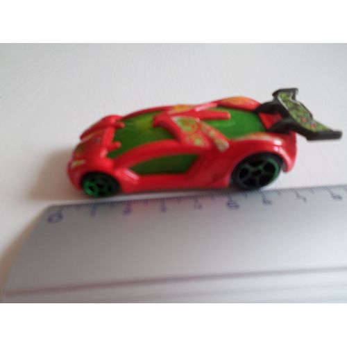Dragster Rouge Avec Vitres Jaunes-Hot Wheels