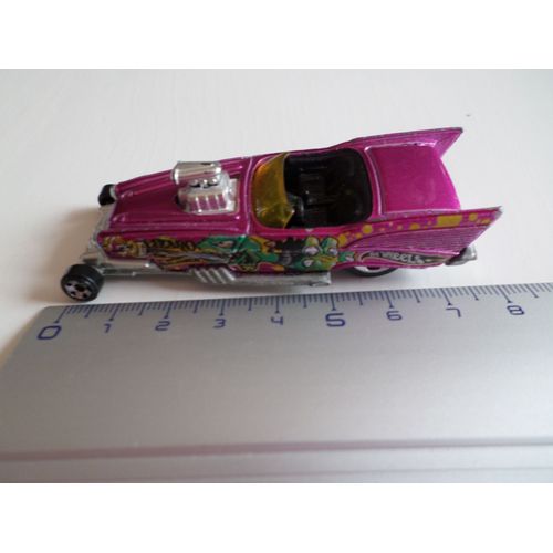 Dragster Violet Gmtm Portiere Bariolee-Hot Wheels
