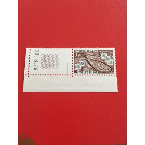 Timbre Neuf 1807 Avec Marge Et Date Postale Vallée Du Lot